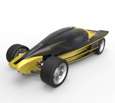 Bir Aracın Üç Boyutsal Görüntüsü