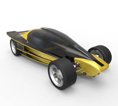 Bir Aracın Üç Boyutsal Görüntüsü