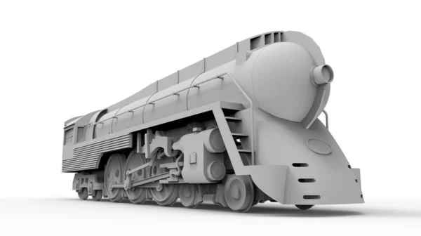 Drie dimensionale afbeelding van een trein — Stockfoto