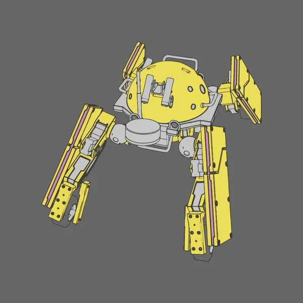 Ilustración vectorial. Mecha en fondo aislado. Para el diseño de camisetas, póster, pegatina . — Vector de stock