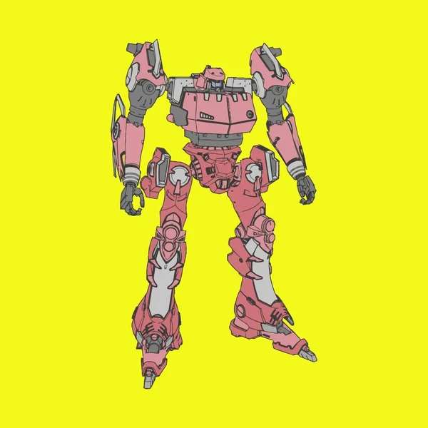 Ilustración vectorial. Mecha en fondo aislado. Para el diseño de camisetas, póster, pegatina . — Archivo Imágenes Vectoriales