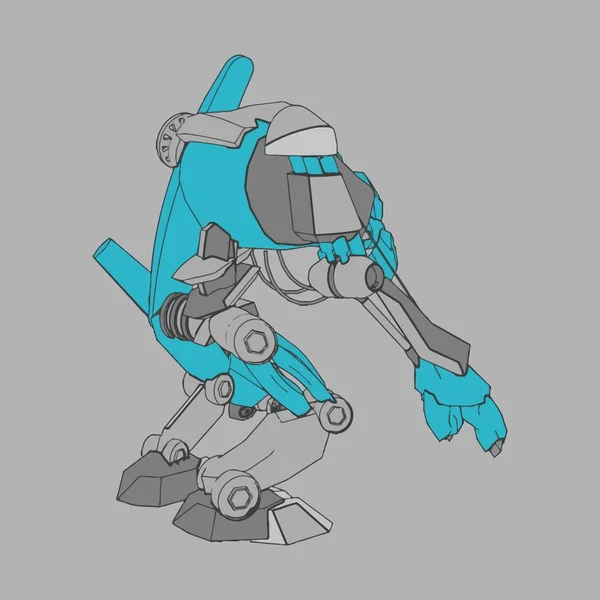 Ilustración vectorial. Mecha en fondo aislado. Para el diseño de camisetas, póster, pegatina . — Vector de stock