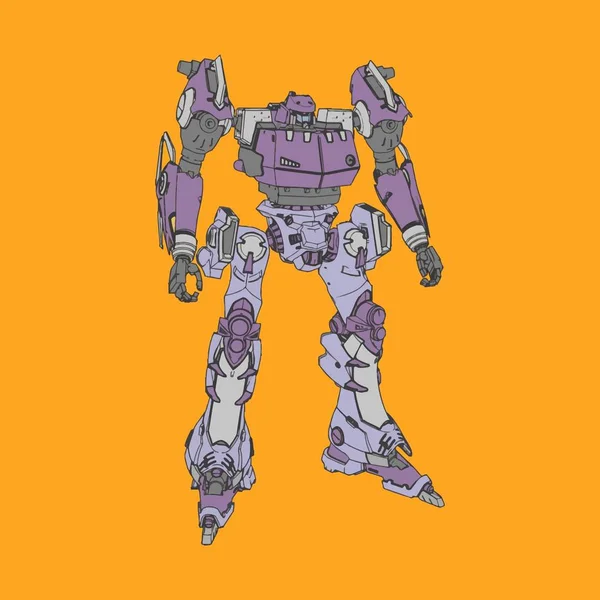 Ilustración vectorial. Mecha en fondo aislado. Para el diseño de camisetas, póster, pegatina . — Vector de stock