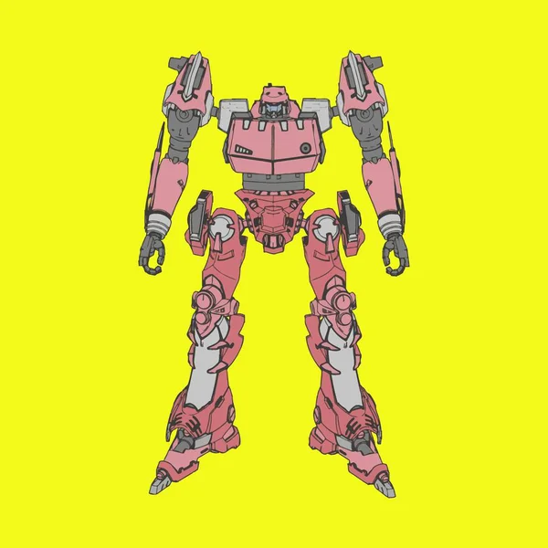 Ilustración vectorial. Mecha en fondo aislado. Para el diseño de camisetas, póster, pegatina . — Archivo Imágenes Vectoriales