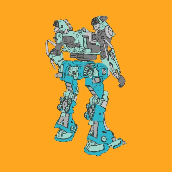 Ilustración vectorial. Mecha en fondo aislado. Para el diseño de camisetas, póster, pegatina . — Vector de stock