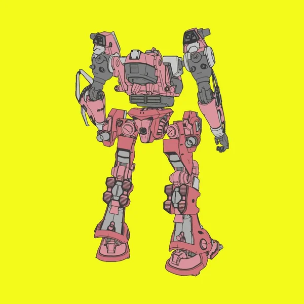 Ilustración vectorial. Mecha en fondo aislado. Para el diseño de camisetas, póster, pegatina . — Vector de stock