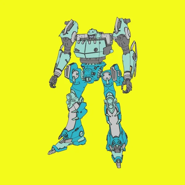 Ilustración vectorial. Mecha en fondo aislado. Para el diseño de camisetas, póster, pegatina . — Vector de stock