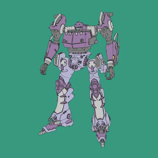 Ilustración vectorial. Mecha en fondo aislado. Para el diseño de camisetas, póster, pegatina . — Vector de stock