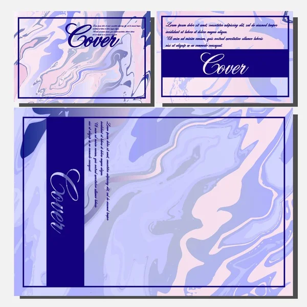 Sanatsal Tasarım kapakları. Yaratıcı sıvı renk arka planlar. Modaya uygun bir tasarım. Eps10 vektör