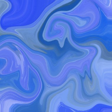 Yağlı boya çizgileri olan sıvı soyut arkaplan