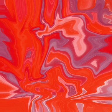 Yağlı boya çizgileri olan sıvı soyut arkaplan