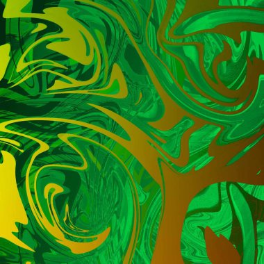 Yağlı boya çizgileri olan sıvı soyut arkaplan