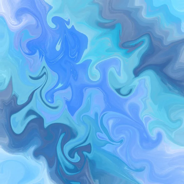 Liquid abstract background with oil painting streaks — Stock Photo, Image