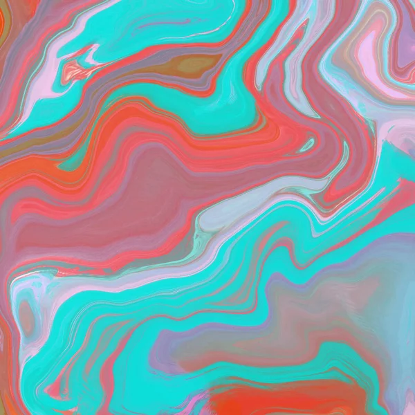 Liquid abstract background with oil painting streaks — Stock Photo, Image