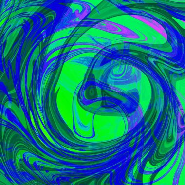 Yağlı boya çizgileri olan sıvı soyut arkaplan