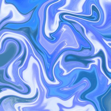 Yağlı boya çizgileri olan sıvı soyut arkaplan