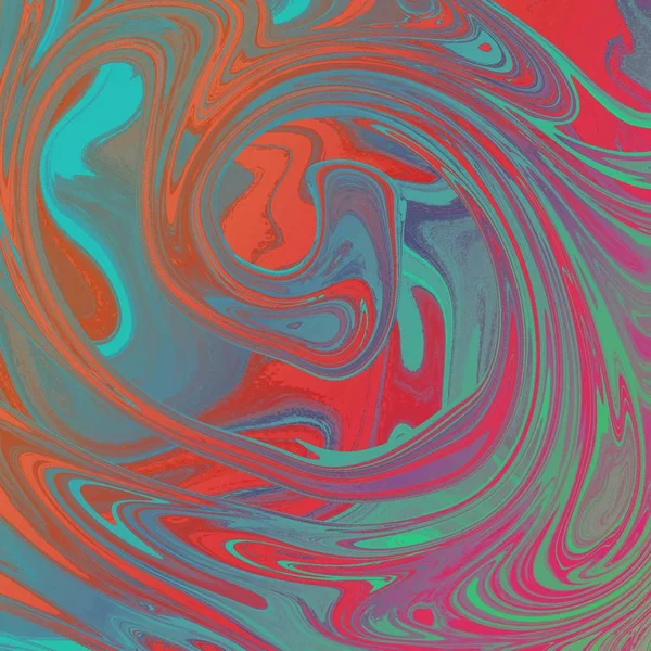 Liquid abstract background with oil painting streaks — Stock Photo, Image