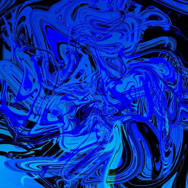 Yağlı boya çizgileri olan sıvı soyut arkaplan