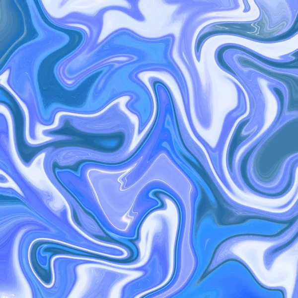 Liquid abstract background with oil painting streaks — Stock Photo, Image