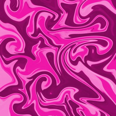 Yağlı boya çizgileri olan sıvı soyut arkaplan