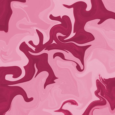 Yağlı boya çizgileri olan sıvı soyut arkaplan