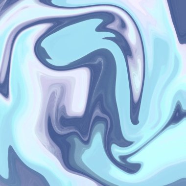 Yağlı boya çizgileri olan sıvı soyut arkaplan