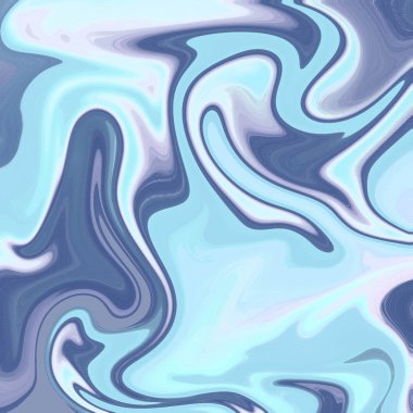 Yağlı boya çizgileri olan sıvı soyut arkaplan