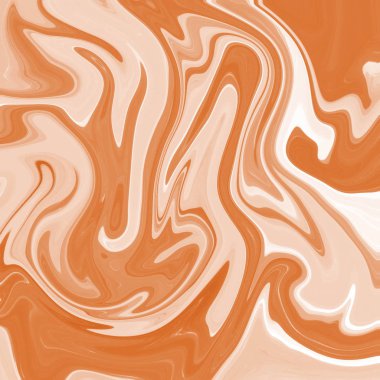 Yağlı boya çizgileri olan sıvı soyut arkaplan