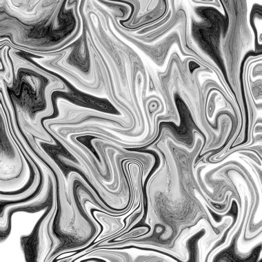 Yağlı boya çizgileri olan sıvı soyut arkaplan