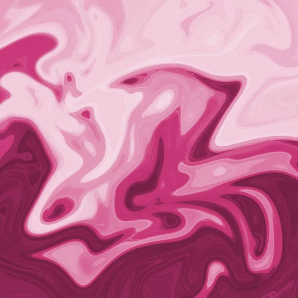 Yağlı boya çizgileri olan sıvı soyut arkaplan