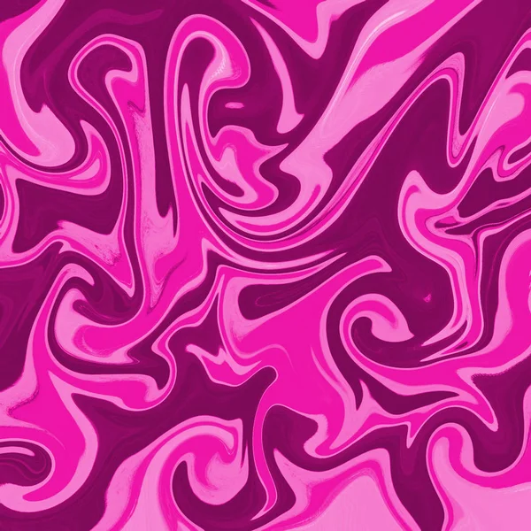 Yağlı boya çizgileri olan sıvı soyut arkaplan