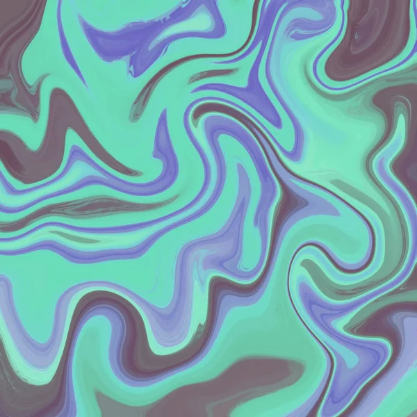 Liquid abstract background with oil painting streaks — Stock Photo, Image