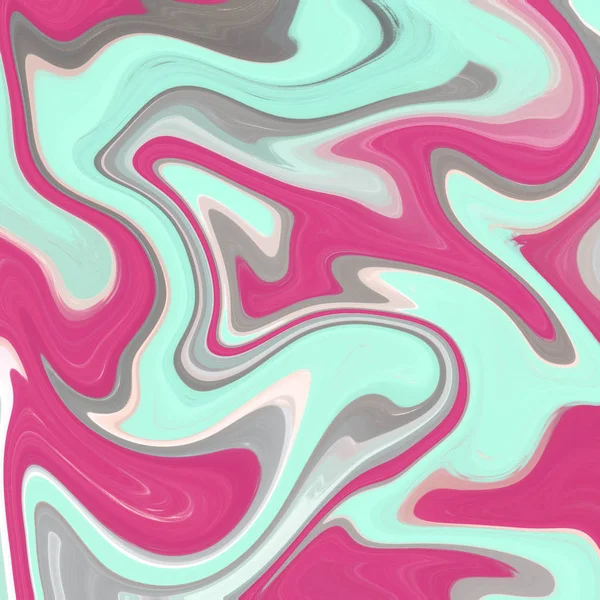 Yağlı boya çizgileri olan sıvı soyut arkaplan