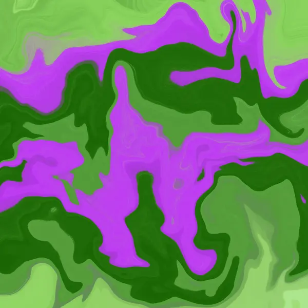 Yağlı boya çizgileri olan sıvı soyut arkaplan