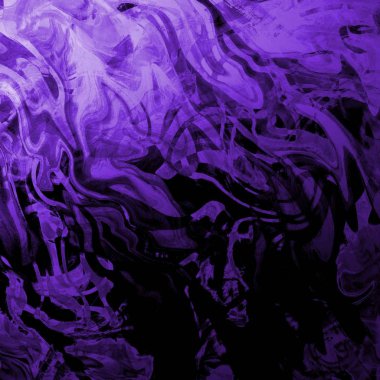 Yağlı boya çizgileri olan sıvı soyut arkaplan