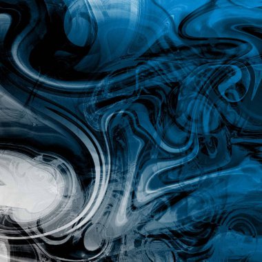 Yağlı boya çizgileri olan sıvı soyut arkaplan