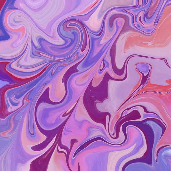 Liquid abstract background with oil painting streaks — Stock Photo, Image