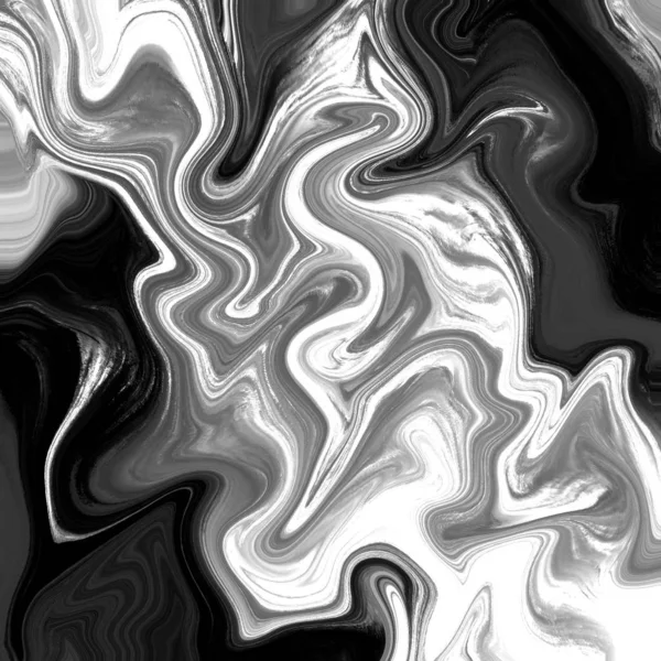 Liquid abstract background with oil painting streaks — Stock Photo, Image