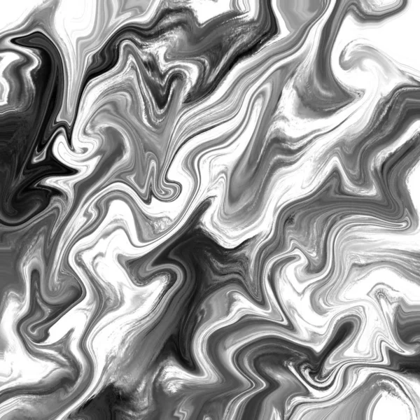 Liquid abstract background with oil painting streaks — Stock Photo, Image