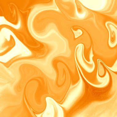 Yağlı boya çizgileri olan sıvı soyut arkaplan