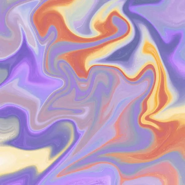 Liquid abstract background with oil painting streaks — Stock Photo, Image