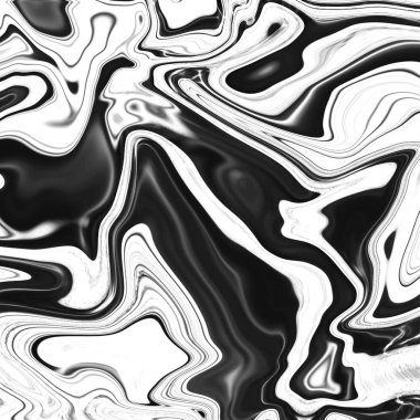 Yağlı boya çizgileri olan sıvı soyut arkaplan