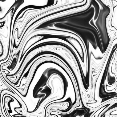 Yağlı boya çizgileri olan sıvı soyut arkaplan