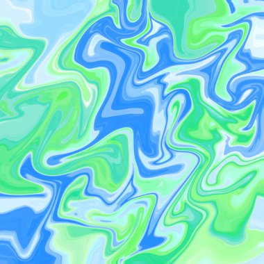 Yağlı boya çizgileri olan sıvı soyut arkaplan