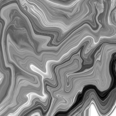 Yağlı boya çizgileri olan sıvı soyut arkaplan