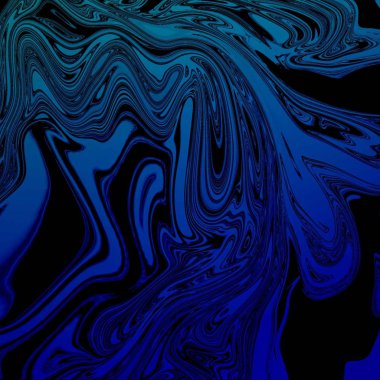 Yağlı boya çizgileri olan sıvı soyut arkaplan