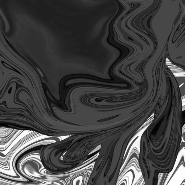 Liquid abstract background with oil painting streaks — Stock Photo, Image