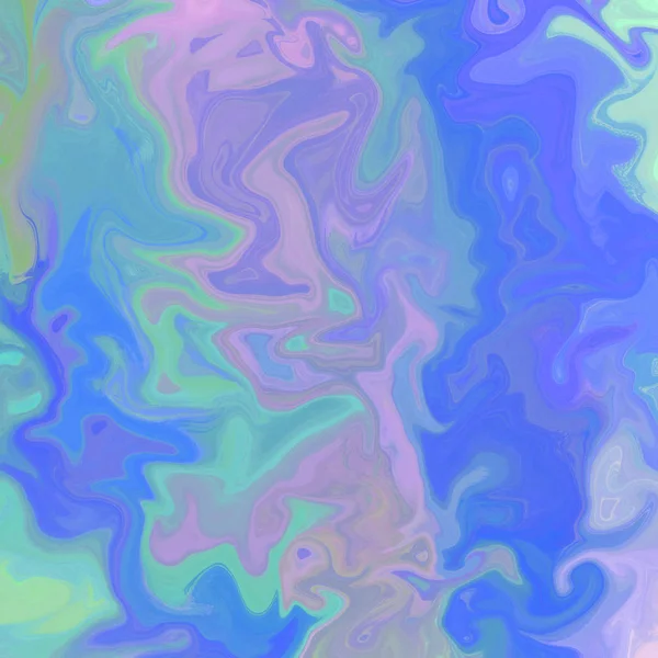 Liquid abstract background with oil painting streaks — Stock Photo, Image