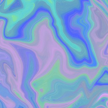 Yağlı boya çizgileri olan sıvı soyut arkaplan