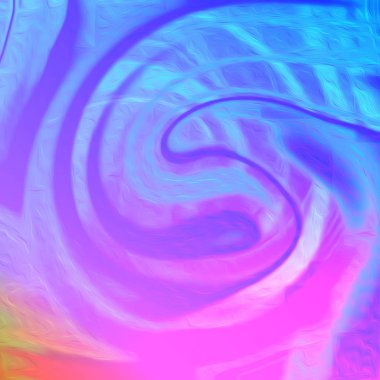 Yağlı boya çizgileri olan sıvı soyut arkaplan